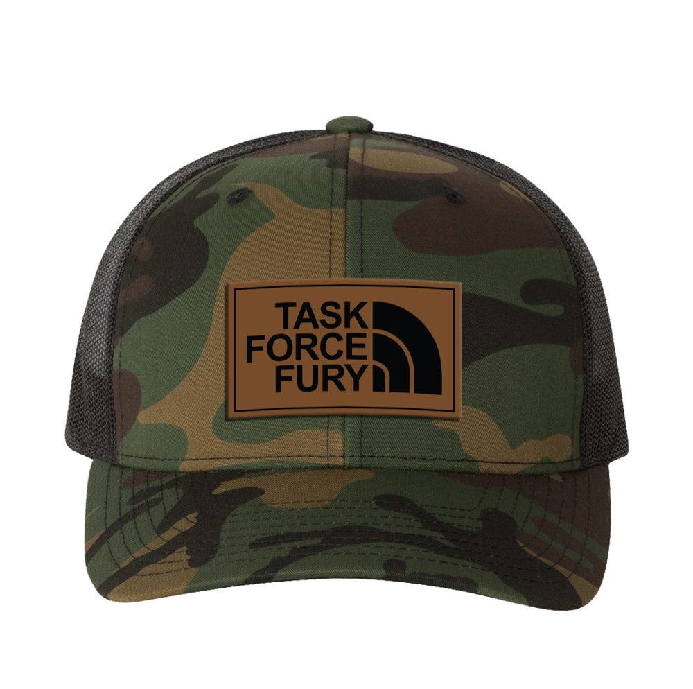 Task Force Fury Leather Patch Hat