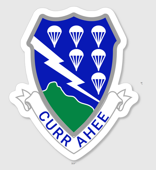 506th Currahee Sticker