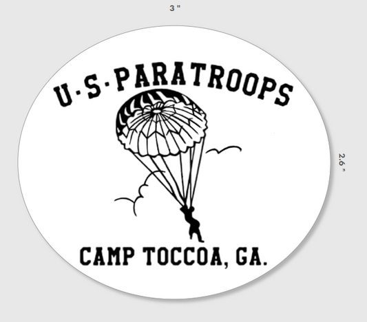 Camp Toccoa Sticker