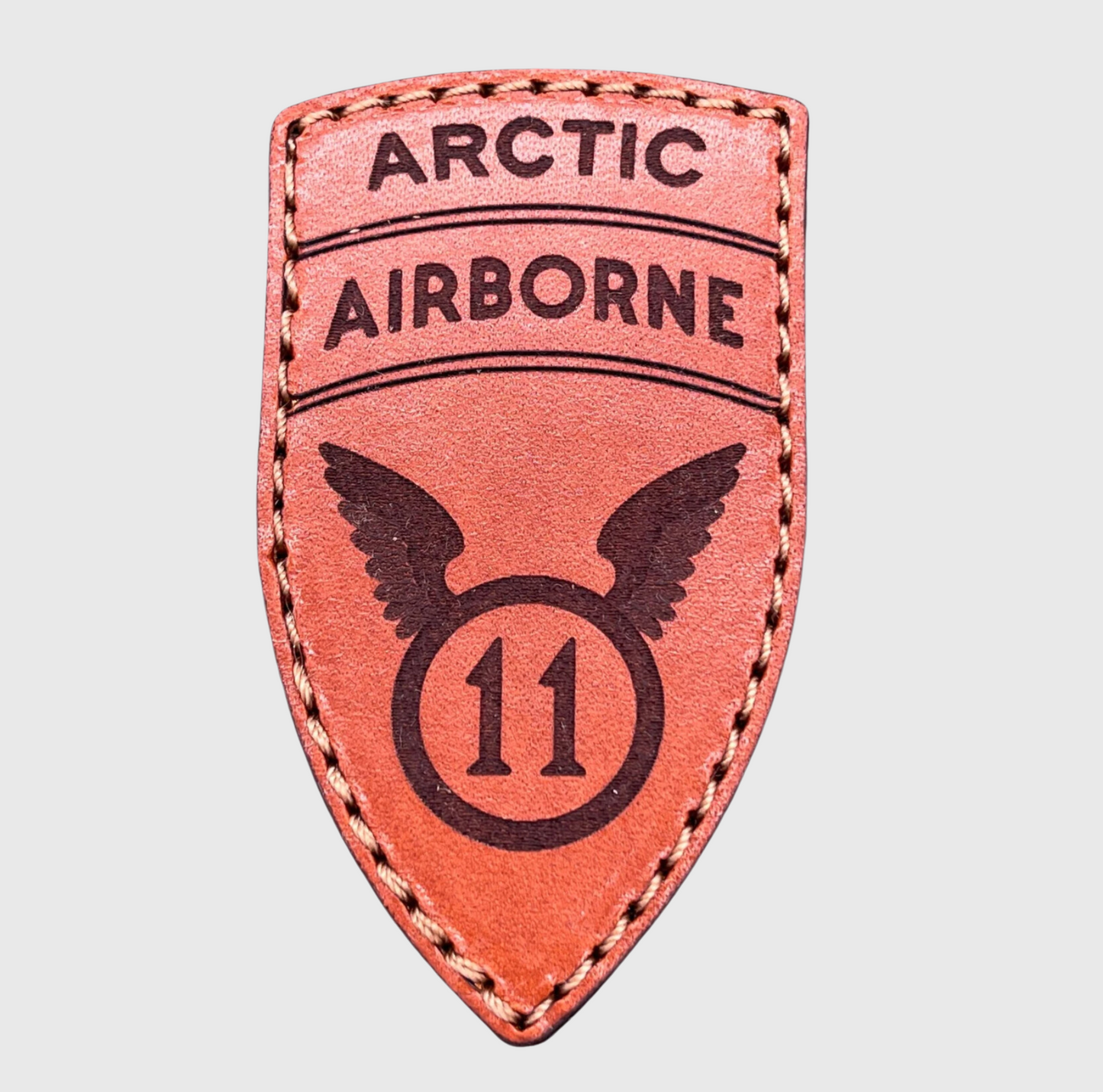 11th ABN Leather Patch