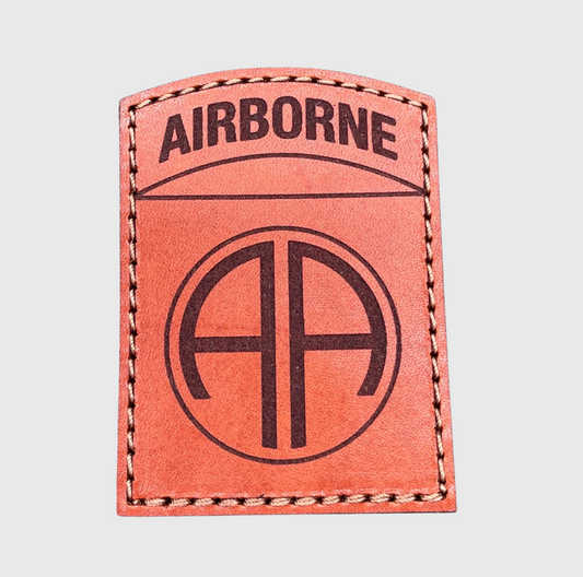 82nd ABN Leather Patch