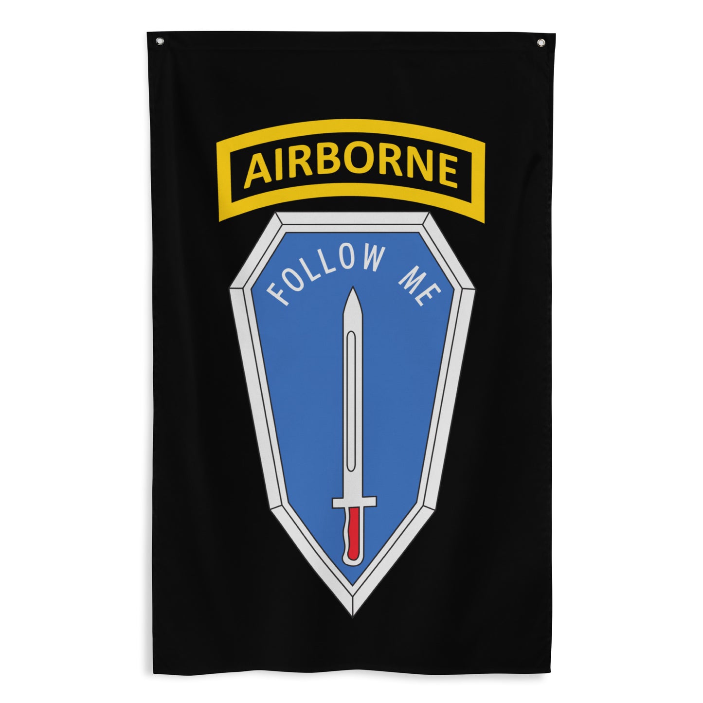 US Inf School Airborne Flag