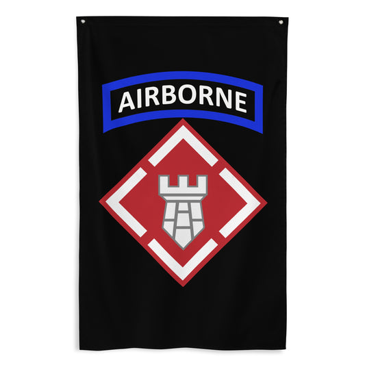 20th ENG BDE Airborne Flag