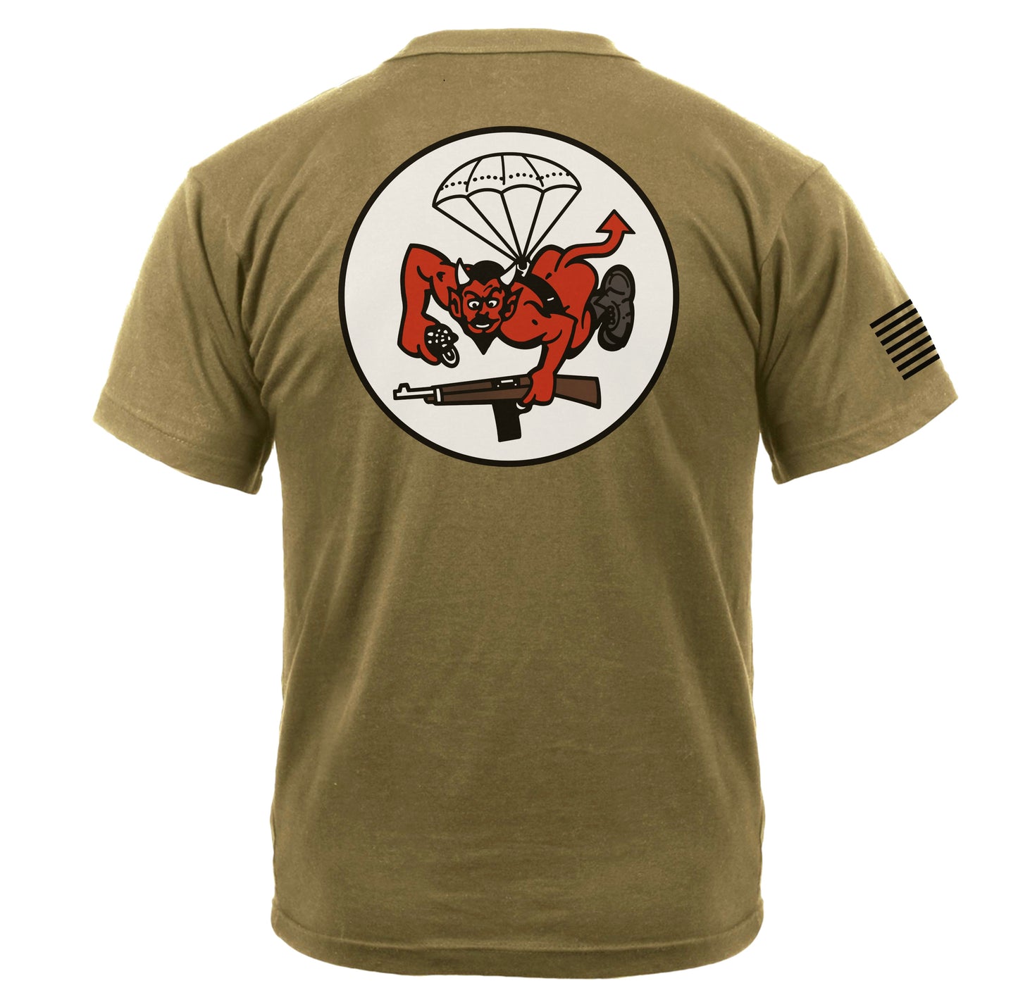 OG 508th Devil AR 670-1 Tan Tee