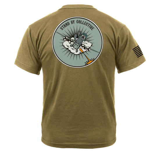 War Squirrel AR 670-1 Tan Tee