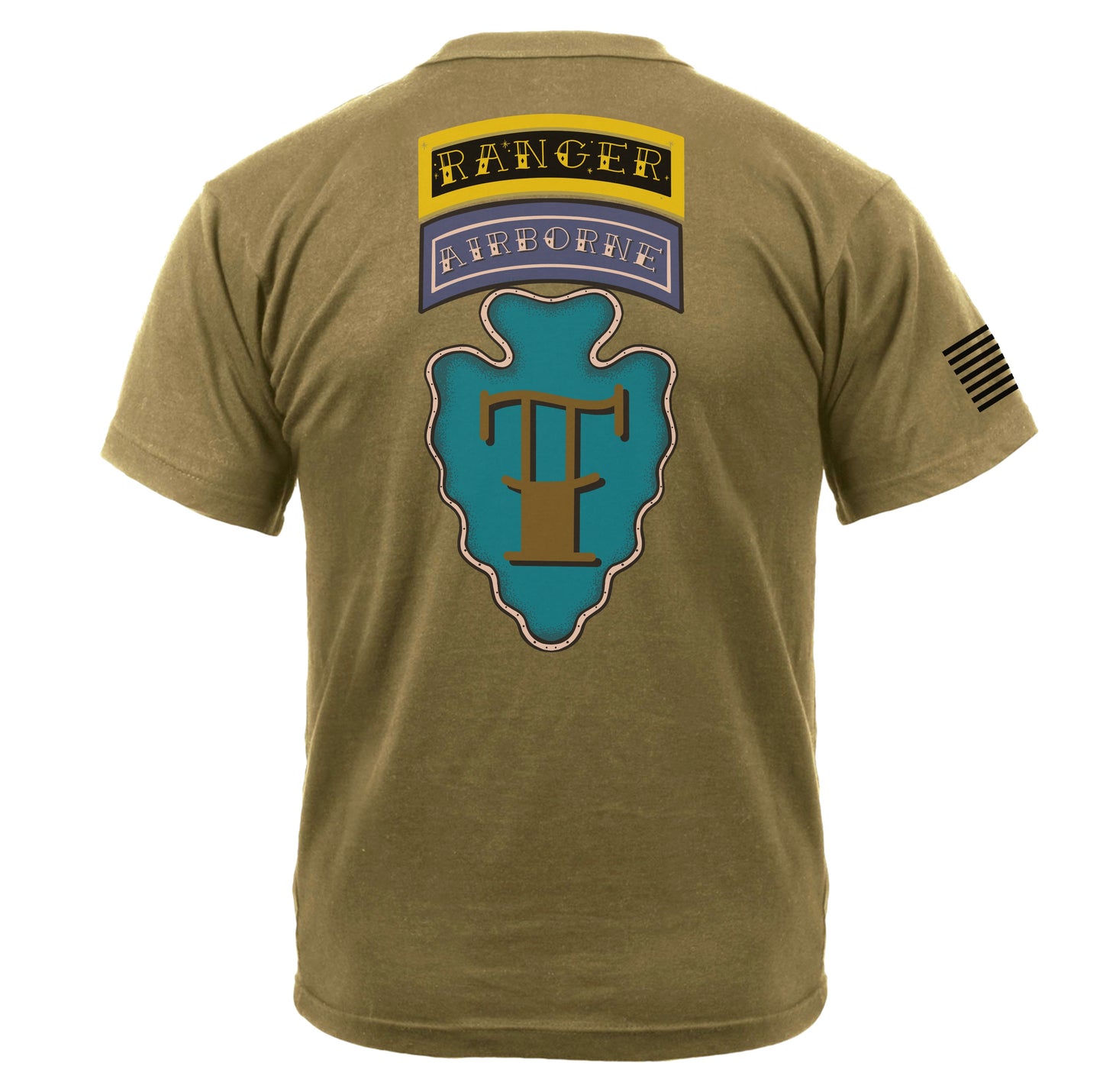 1-143rd RANGER Traditional Style Airborne Tee