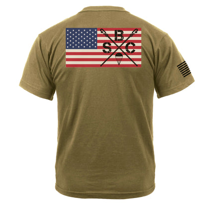 SBC American Flag Colored Tee