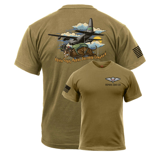 824th QM CO Bull Tee