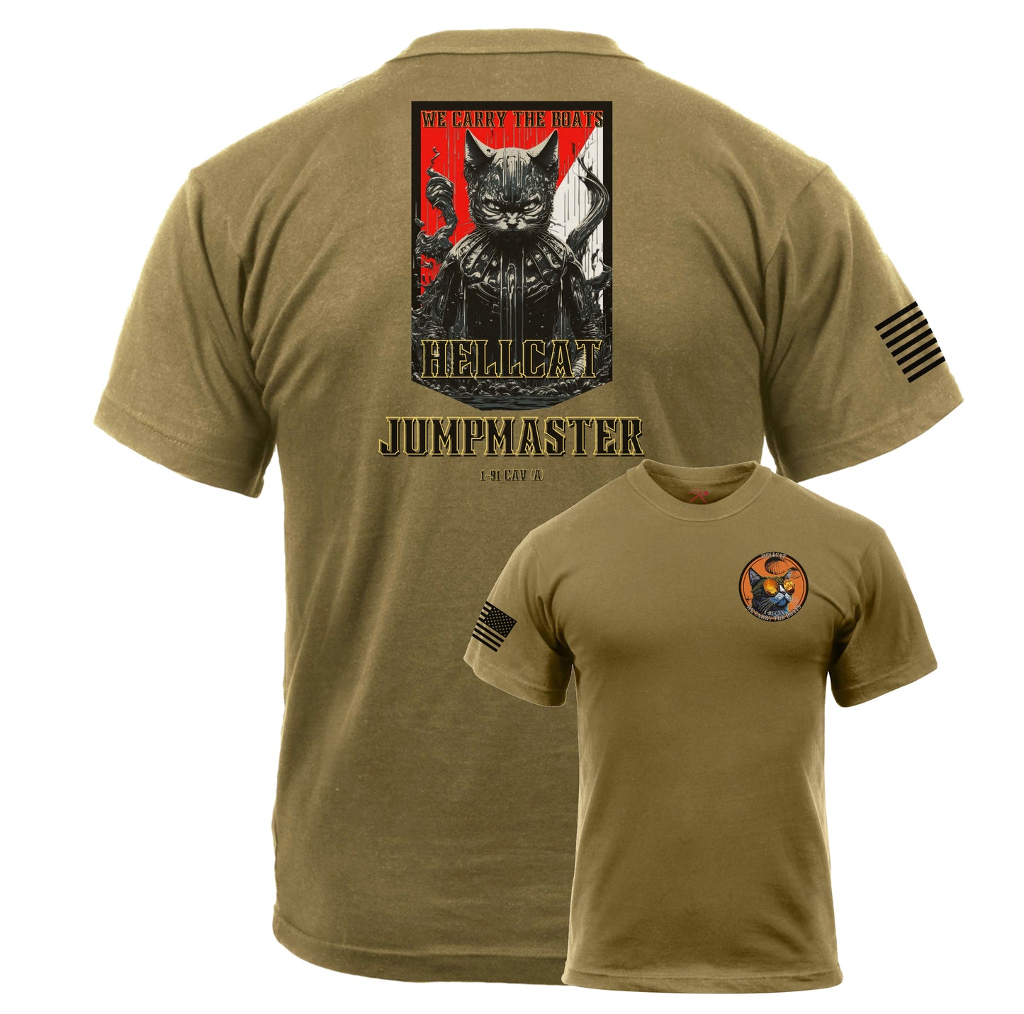 1-91 CAV Hellcat Kitty JM Tee