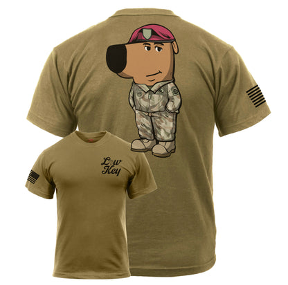 SBC Airborne Low Key Chill Guy Tee