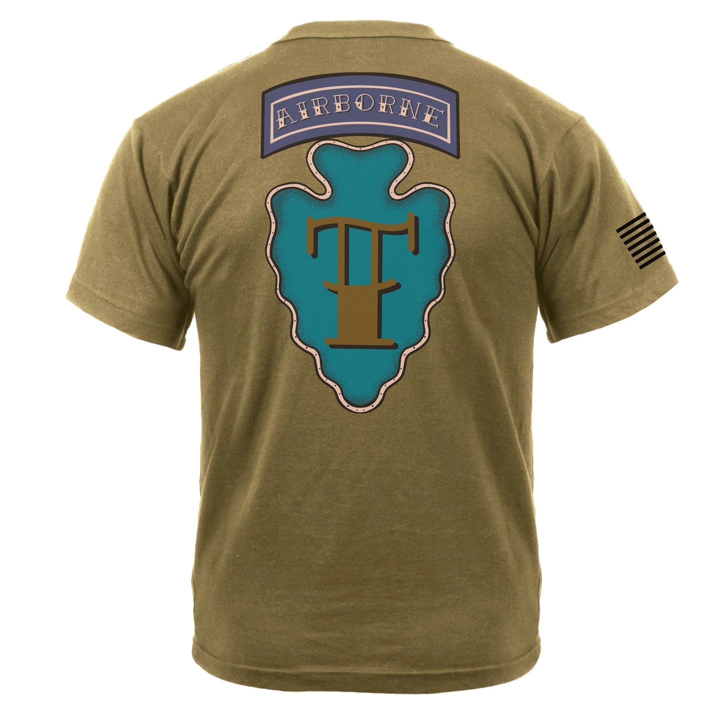 1-143rd Traditional Style Airborne Tee