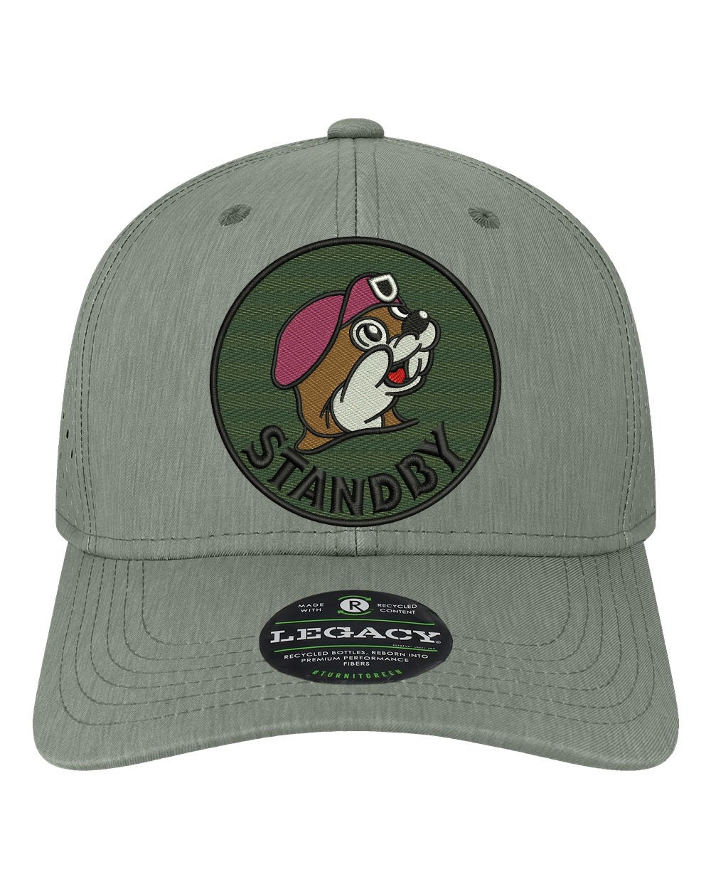 SB Bussey Embroidery Hat - Maroon/Tan/Green/Black Beret