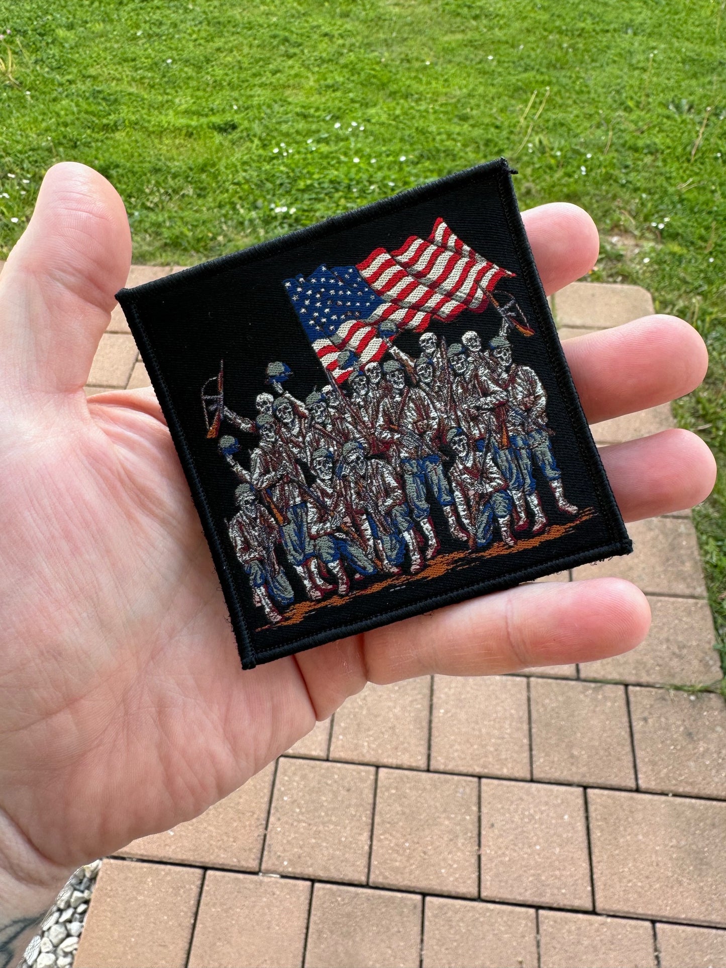 Brothers In Arms Woven Patch