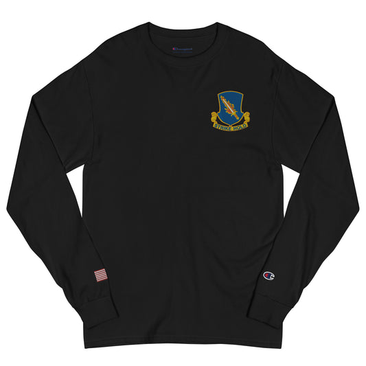 504th Champion Embrodiery Long Sleeve