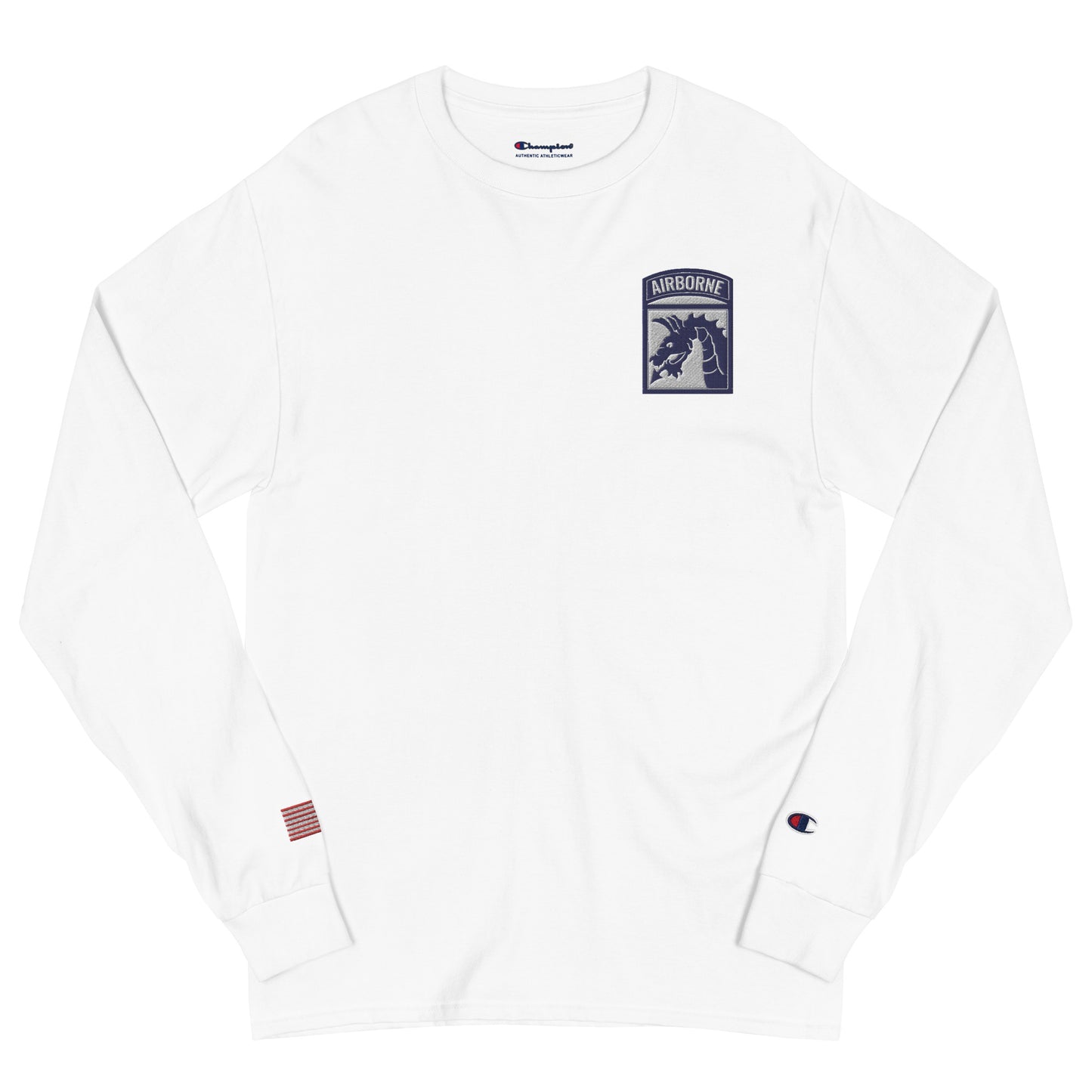 18th Airborne Corps Champion Embrodiery Long Sleeve