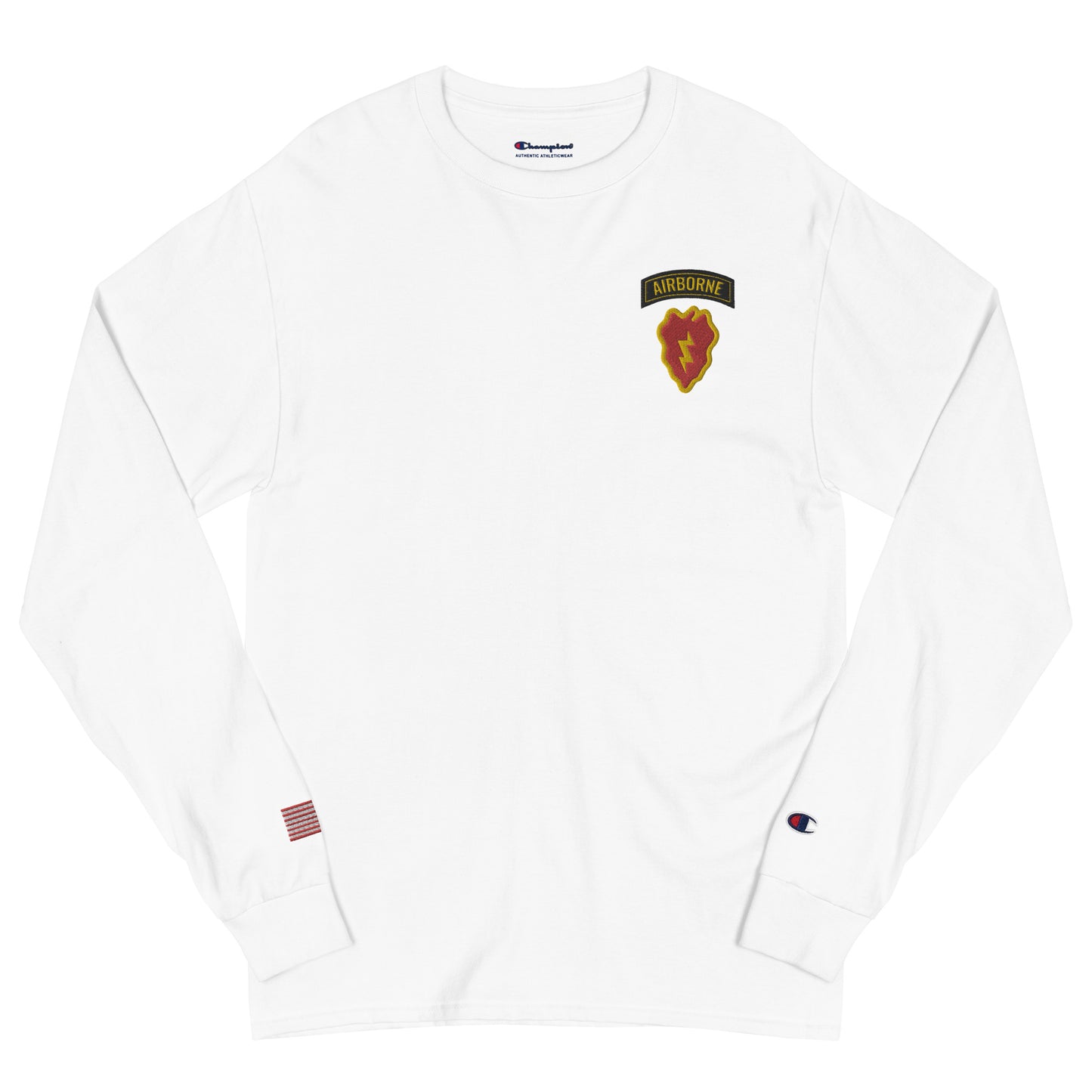 4-25th Champion Embrodiery Long Sleeve