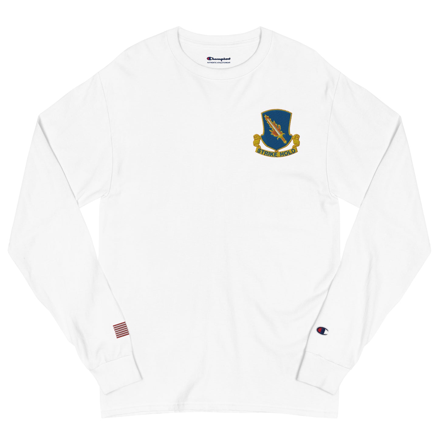 504th Champion Embrodiery Long Sleeve