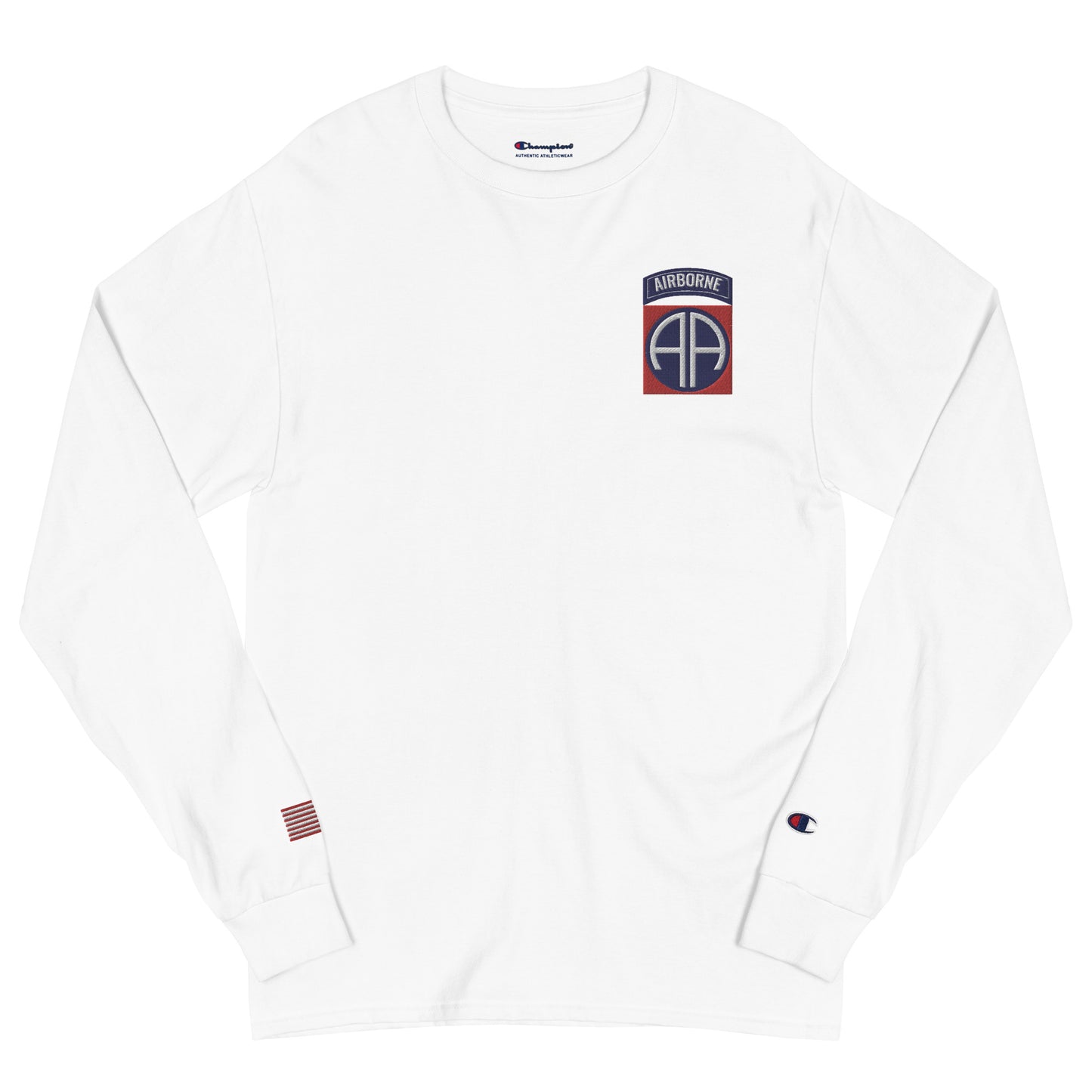 82nd Airborne DIV Champion Embrodiery Long Sleeve