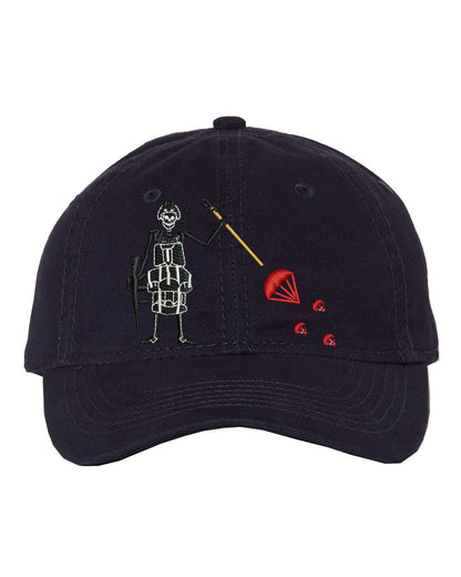 Airborne Pirate Embroidery Hat