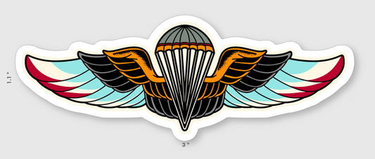 Indonesian Wings Sticker