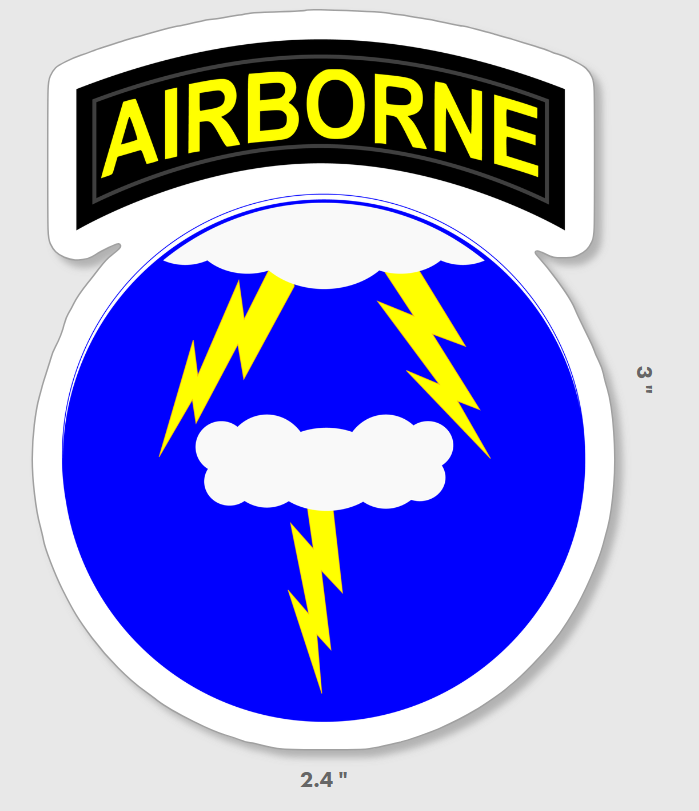 21st Airborne DIV Sticker