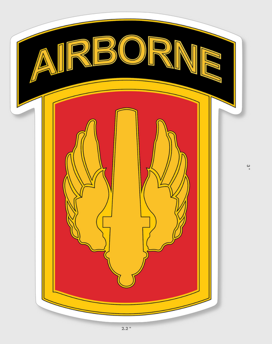 18th FA Airborne Sticker