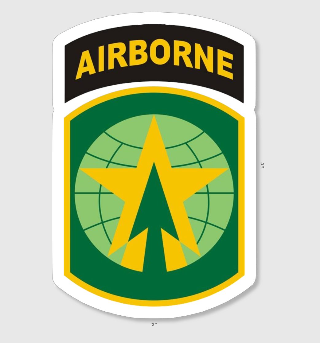 16th MP BDE Airborne Sticker