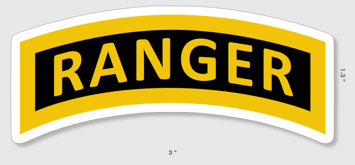 Ranger Tab Sticker