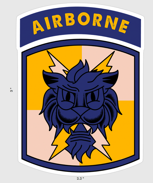 35th Signal BDE Traditional Style Sticker