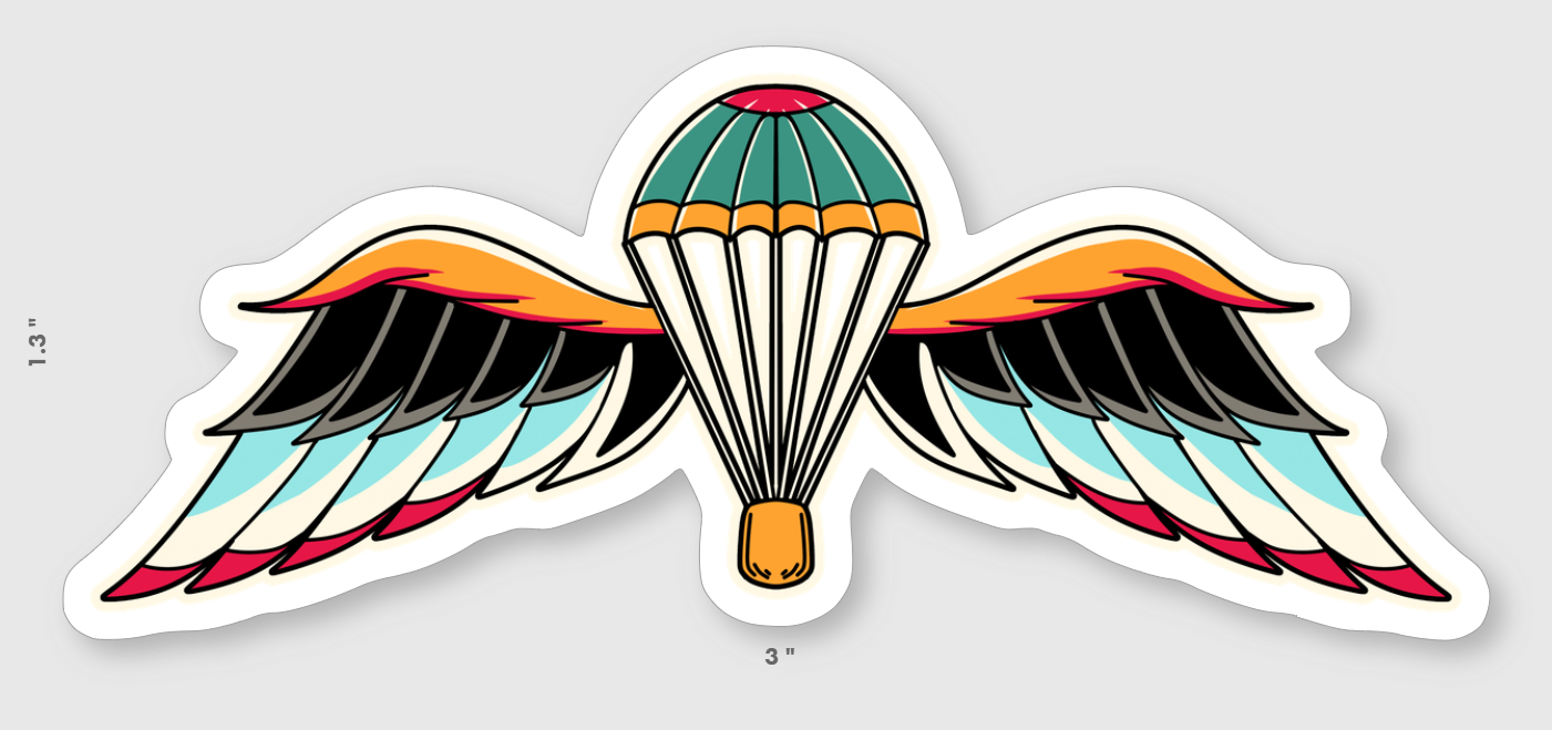 British Wings Sticker