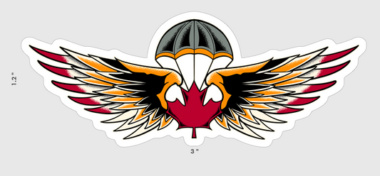 Canadian Wings Sticker