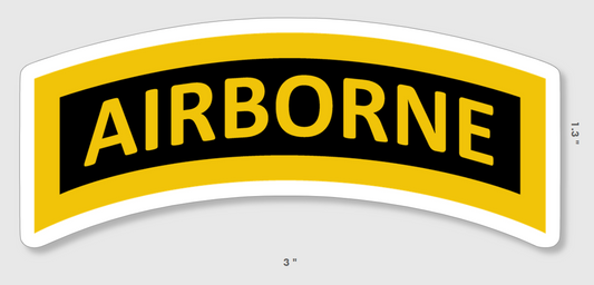 Airborne Tab Sticker