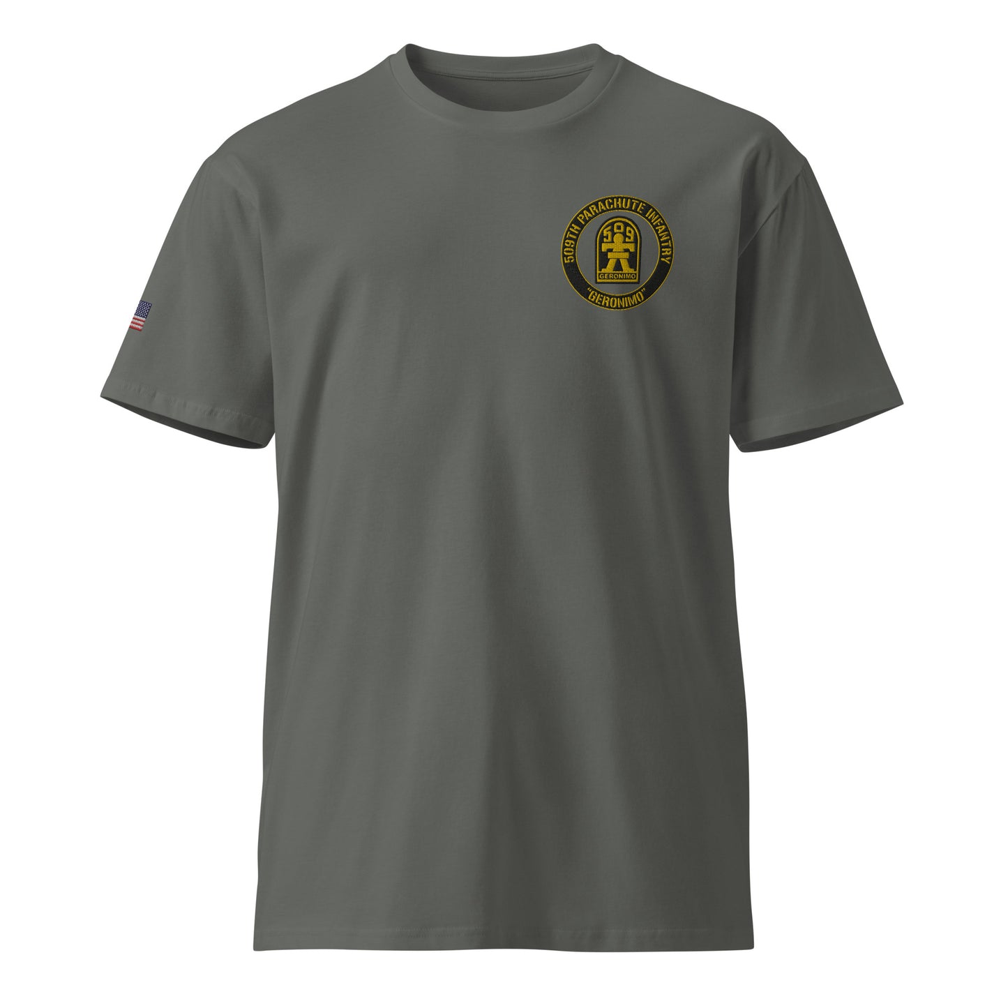 509th Infantry Regiment Embrodiery Tee