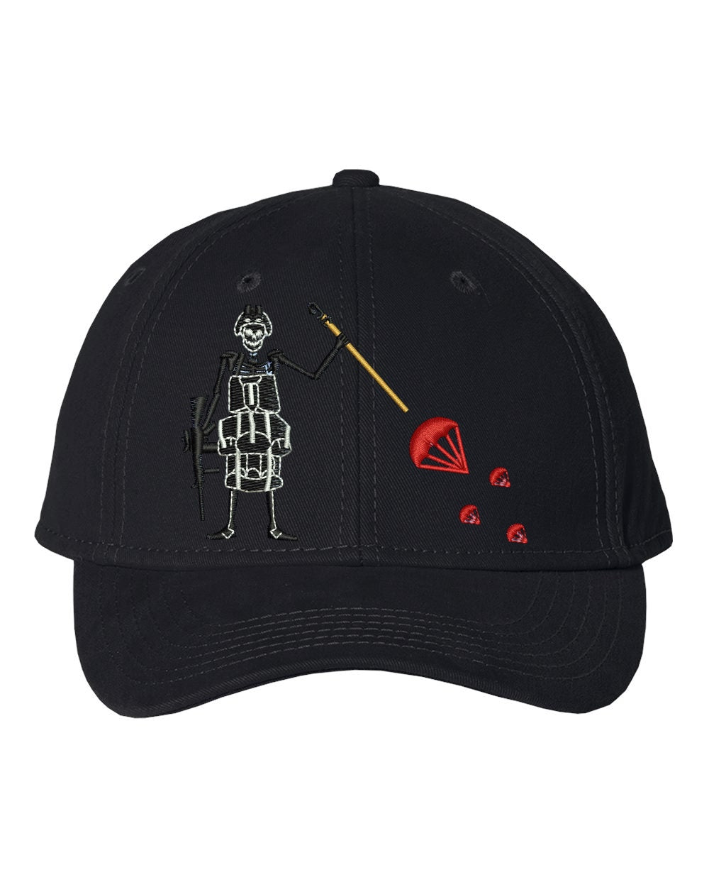 Airborne Pirate Embroidery Hat