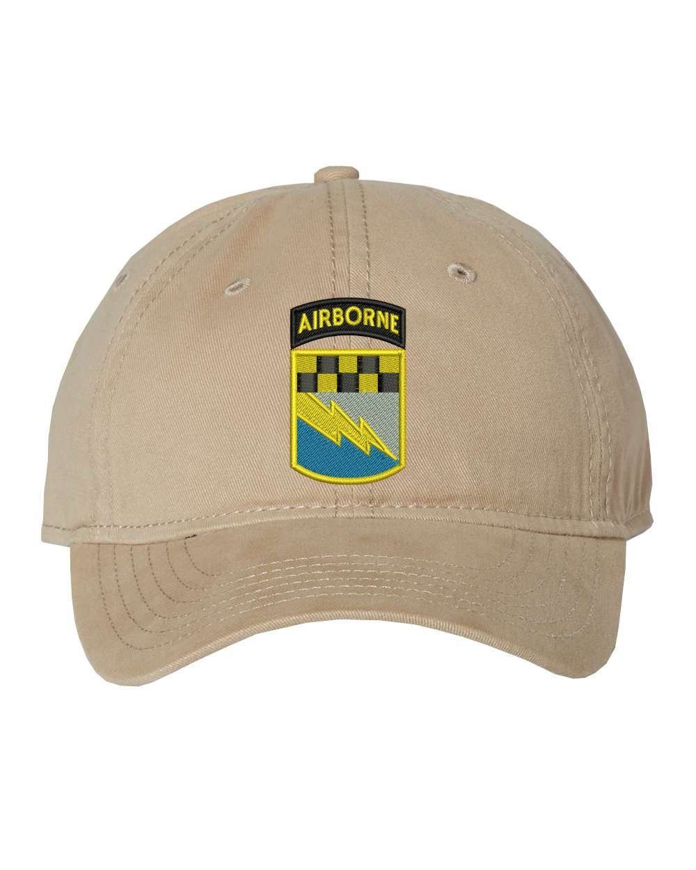 525th MI BDE Airborne Embroidery Hat