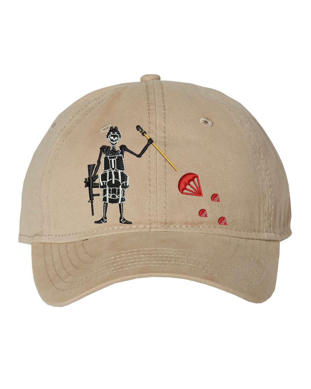 Airborne Pirate Embroidery Hat