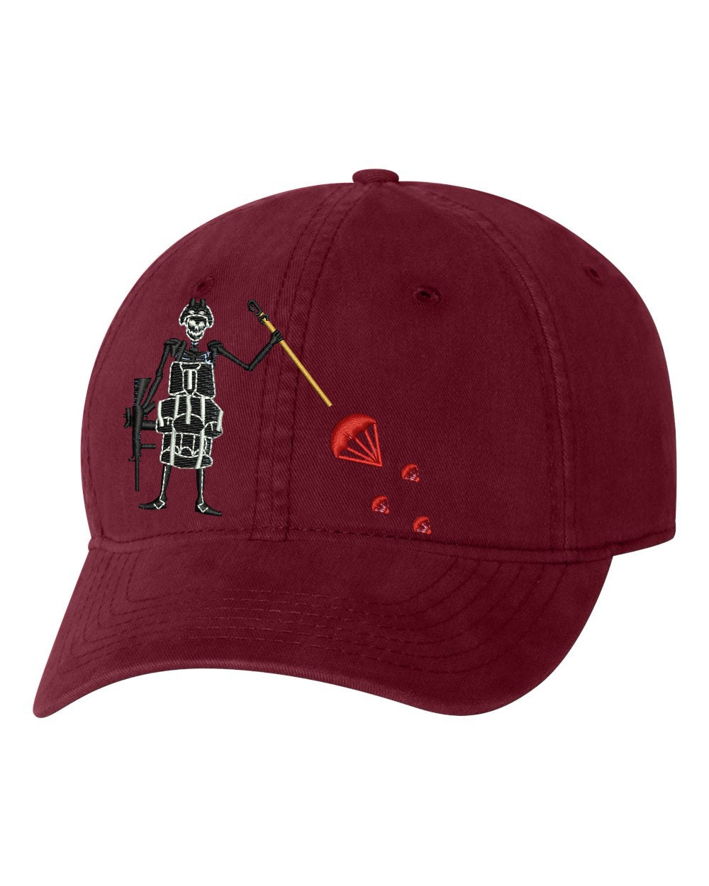 Airborne Pirate Embroidery Hat