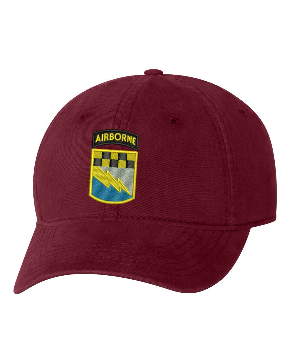 525th MI BDE Airborne Embroidery Hat